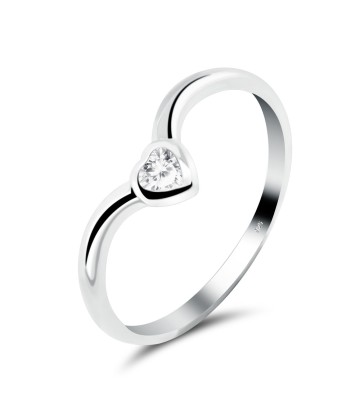 Heart Silver Ring NSR-547